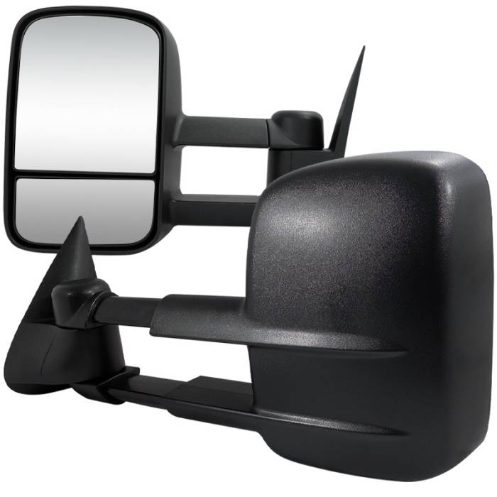 Spec-D - Chevrolet Silverado Spec-D Towing Mirrors - Power - RMX-SIV03H-P-FS