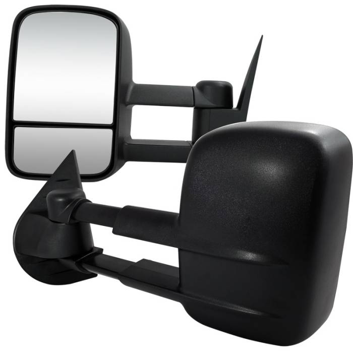 Spec-D - Chevrolet Silverado Spec-D Towing Mirrors - Manual - RMX-SIV07-M-FS