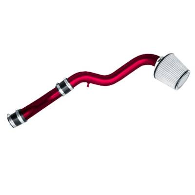 Spyder - Honda CRX Spyder Cold Air Intake with Filter - Red - CP-400R
