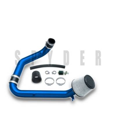 Spyder - Honda Civic Spyder Cold Air Intake with Filter - Blue - CP-413B