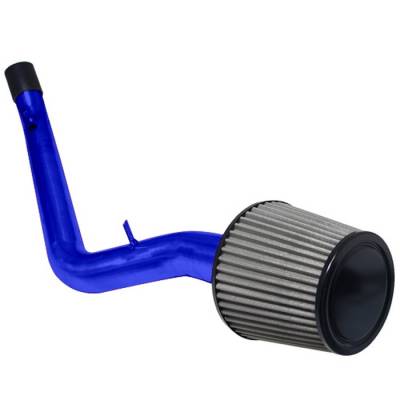 Spyder - Honda Civic Spyder Cold Air Intake with Filter - Blue - CP-414B