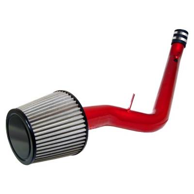 Spyder - Honda Civic Spyder Cold Air Intake with Filter - Red - CP-417R