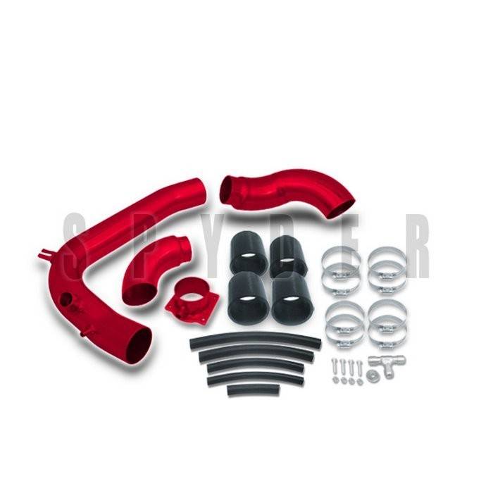 Spyder - Nissan 240SX Spyder Cold Air Intake with Filter - Red - CP-440R