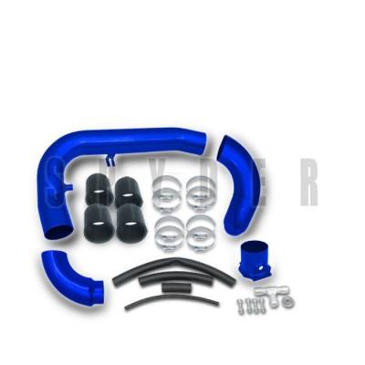 Spyder - Nissan 240SX Spyder Cold Air Intake with Filter - Blue - CP-441B