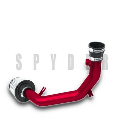 Spyder - Volkswagen Jetta Spyder Cold Air Intake with Filter - Red - CP-490R