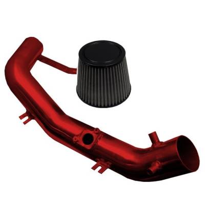 Spyder - Honda Civic Spyder Cold Air Intake with Filter - Red - CP-516R