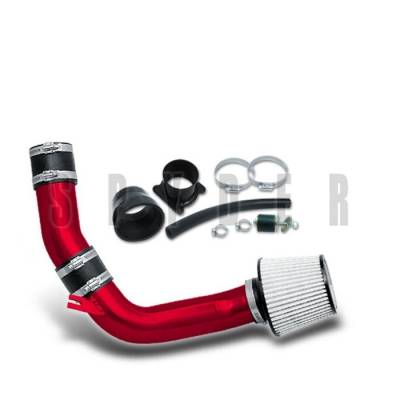 Spyder - Nissan Sentra Spyder Cold Air Intake with Filter - Red - CP-544R