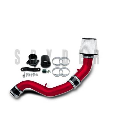 Spyder - Nissan 350Z Spyder Cold Air Intake with Filter - Red - CP-547R