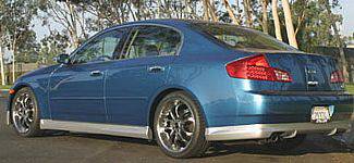 Street Scene - Infiniti G35 4DR Street Scene Generation 1 Rear Valance - 950-70342
