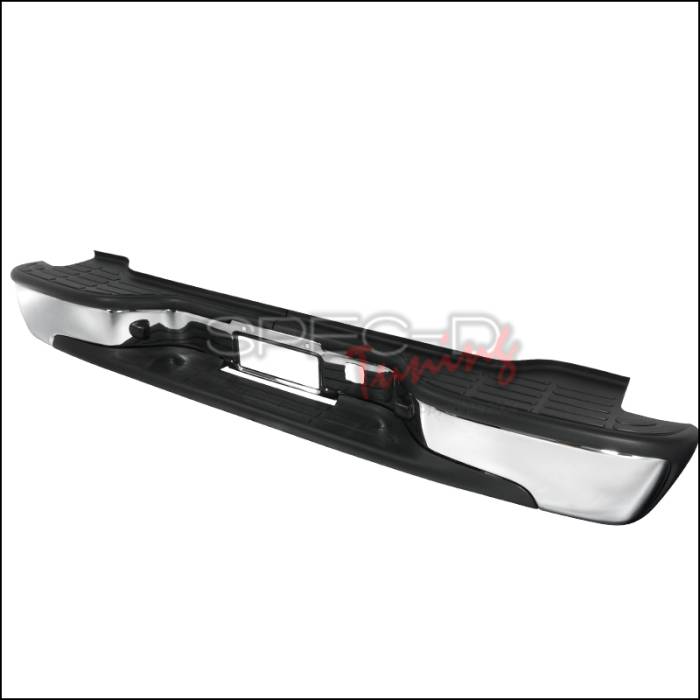 Spec-D - Chevrolet Suburban Spec-D Rear Bumper Step - Chrome - SRB-SUB00CR-FS