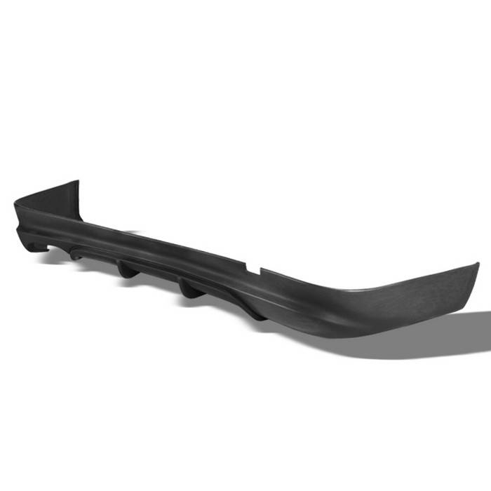 Spyder - BMW 3 Series 4DR Spyder AC Style Polyurethane Rear Bumper Lip - BLR-BE90-4D-AC-PU