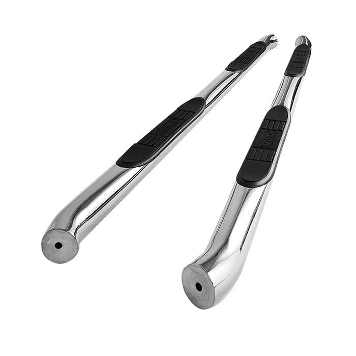 Spyder - Saturn Outlook Spyder 3 Inch Round Side Step Bar T-304 Stainless SteelPolished - SSB-CTR-A07S0112