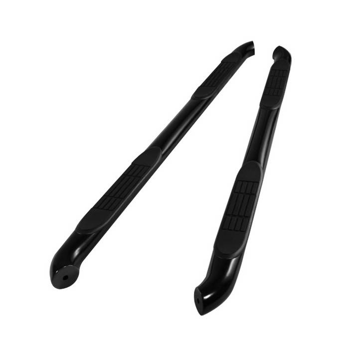 Spyder - Chevrolet Traverse Spyder 3 Inch Round Side Step Bar- Powder Coated Black - SSB-CTR-A07S0112-BK