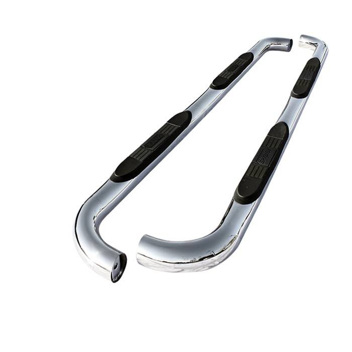 Spyder - Dodge Durango Spyder 3 Inch Round Side Step Bar T-304 Stainless SteelPolished - SSB-DDU-A07S0813