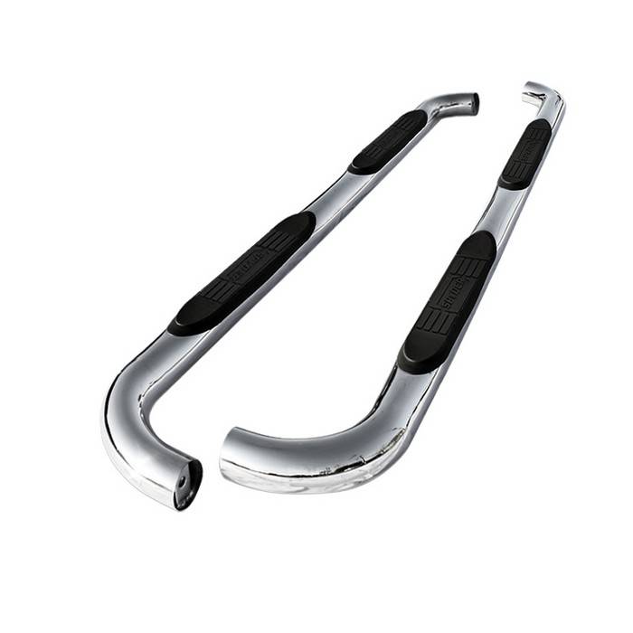 Spyder - Dodge Ram Spyder 3 Inch Round Side Step Bar T-304 Stainless SteelPolished - SSB-DR-A07S0824