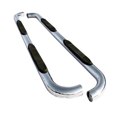 Spyder - Ford Expedition Spyder 3 Inch Round Side Step Bar T-304 Stainless SteelPolished - SSB-FE-A07S0507