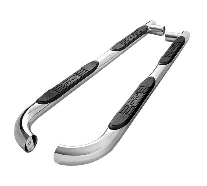 Spyder Auto - Ford Escape Spyder 3 Inch Round Side Step Bar - Polished T-304 Stainless Steel - SSB-FE-A07S0509T