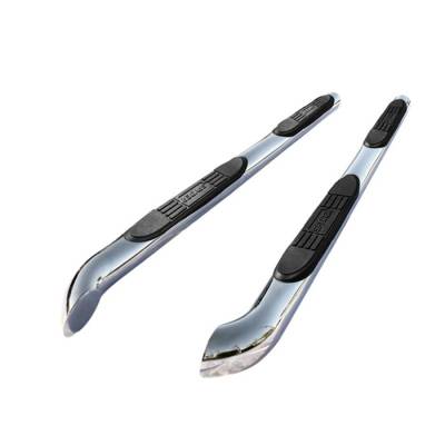 Spyder - Ford Escape Spyder 3 Inch Round Side Step Bar T-304 Stainless SteelPolished - SSB-FE-A07S0517H