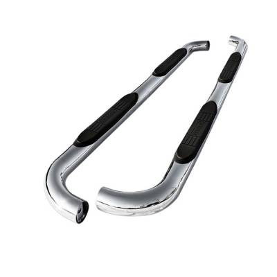Spyder - Ford F150 Spyder 3 Inch Round Side Step Bar T-304 Stainless SteelPolished - SSB-FF-A07S0523T