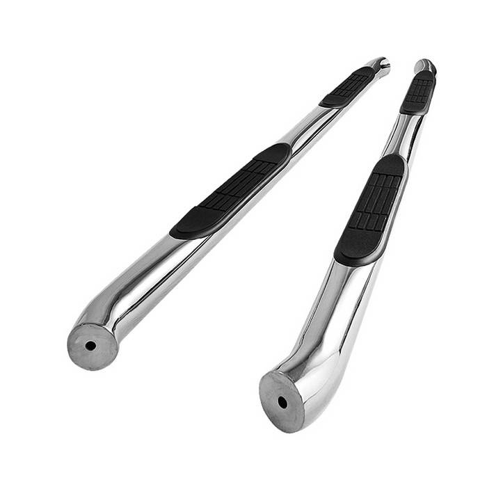 Spyder - Mitsubishi Endeavor Spyder 3 Inch Round Side Step Bar T-304 Stainless SteelPolished - SSB-MEND-A07S1314