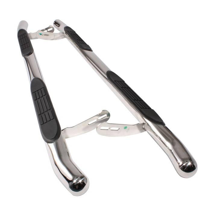 Spyder - Toyota Highlander Spyder 3 Inch Round Side Step Bar T-304 Stainless SteelPolished - SSB-TH-A07S1019