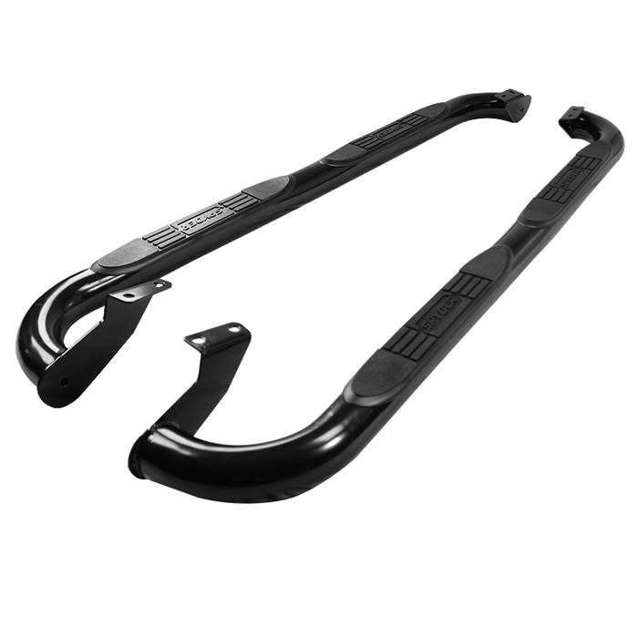 Spyder Auto - Toyota Rav 4 Spyder 3 Inch Round Side Step Bar - Polished T-304 Stainless Steel - SSB-TR4-A07S1034-BK