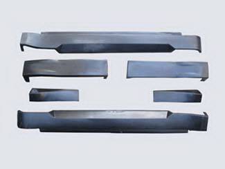 Street Scene - Chevrolet Silverado Street Scene Side Skirts - 950-70170