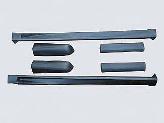 Street Scene - Chevrolet Silverado Street Scene Side Skirts - 950-70183