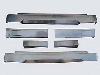 Street Scene - GMC Sierra Street Scene Side Skirts - 950-70194