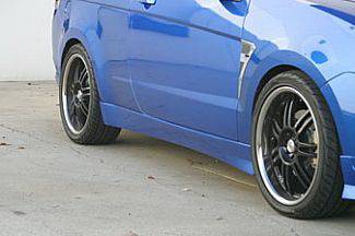 Street Scene - Ford Focus Street Scene Fiberglass Side Skirt Kit - 2PC - 950-70891