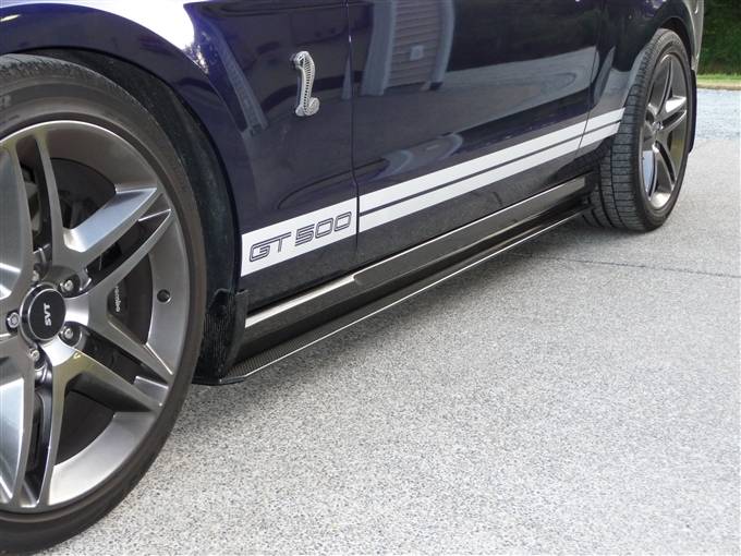 TruFiber - Ford Mustang TruFiber Carbon Fiber LG37 Side Skirts TC10025-LG37