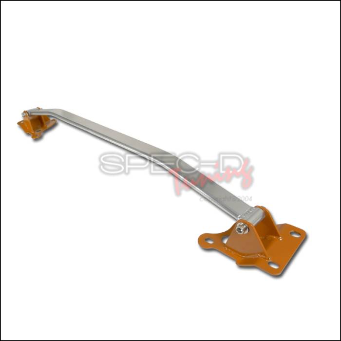 Spec-D - Nissan 350Z Spec-D Strut Tower Brace - Orange - SB-350Z03O-TS
