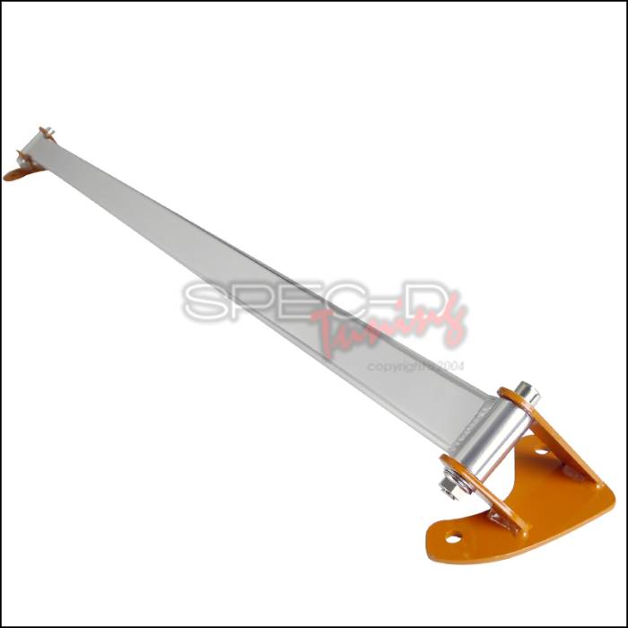 Spec-D - Toyota Corolla Spec-D Rear Stut Tower Brace - Orange - SBR-COR84O-TS