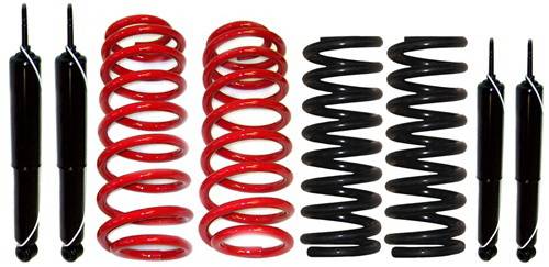Strutmasters - Lincoln Town Car Strutmasters 4 Wheel Coil Spring Conversion Kit with 4 Shocks - LTC-91-00-4S