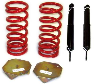 Strutmasters - Lincoln Mark Strutmasters Rear Coil Spring Conversion Kit with Rear Shocks & Upper Shock Mounts - M8-R1-S