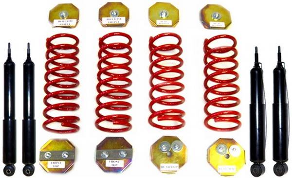 Strutmasters - Land Rover Range Rover Strutmasters Coil Spring with Shocks 4 Wheel Conversion Kit - RR-1-4S
