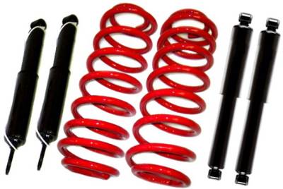 Strutmasters - Ford Expedition Strutmasters Rear Coil Spring Conversion Kit with Front & Rear Shocks - XN24-R1-4S