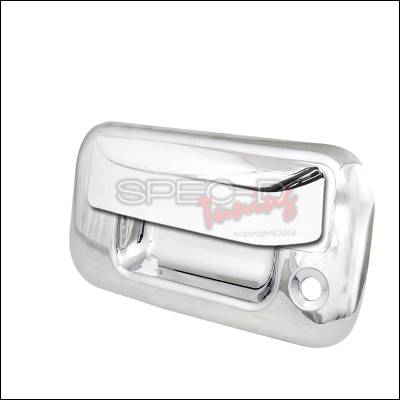 Spec-D - Ford Superduty Spec-D Tailgate Handle without Rear View Camera - Chrome - DRH-F15004RBC