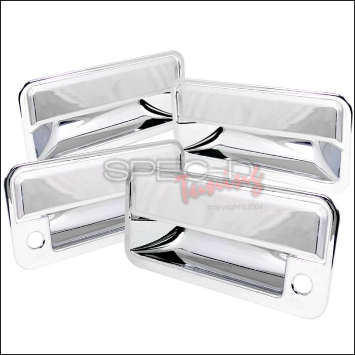 Spec-D - Chevrolet Tahoe Spec-D Tailgate Handle - Chrome - DRH-TAH92RBC