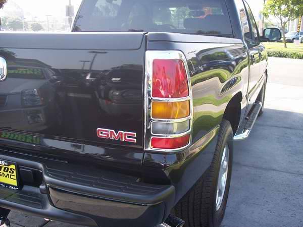 TFP - TFP Chrome ABS Taillight Insert Accent - D Style - 301D