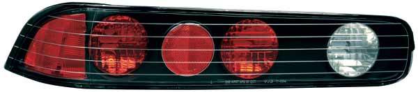 TYC - TYC Euro Taillights with Black Housing - 81529341