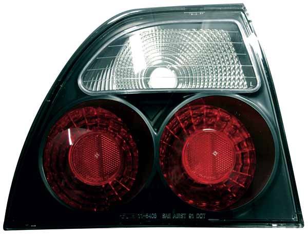 TYC - TYC Euro Taillights with Black Housing - 81540741