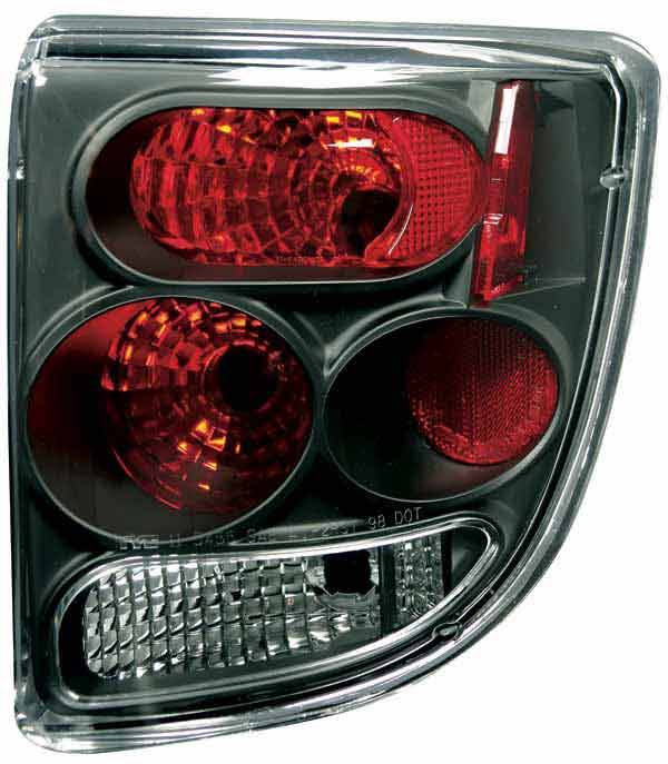 TYC - TYC Euro Taillights with Black Housing - 81545541