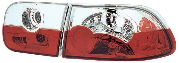 TYC - TYC Clear Euro Taillights - 81551501