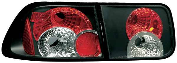 TYC - TYC Euro Taillights with Black Housing - 81551741