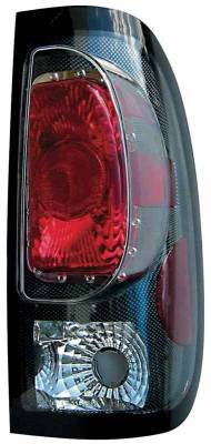 TYC - TYC Euro Taillights with Carbon Fiber Housing - 81554331