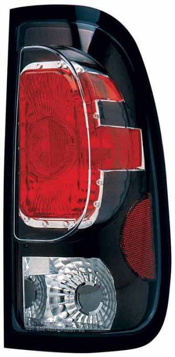 TYC - TYC Euro Taillights with Black Housing - 81554341