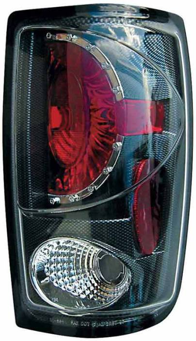 TYC - TYC Euro Taillights with Carbon Fiber Housing - 81555131