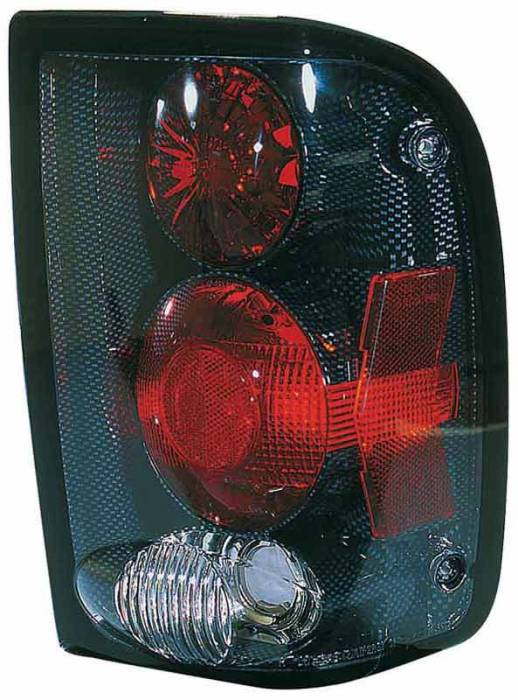 TYC - TYC Euro Taillights with Carbon Fiber Housing - 81555331