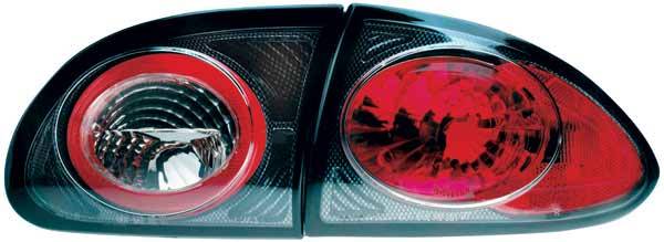 TYC - TYC Euro Taillights with Carbon Fiber Housing - 81558331
